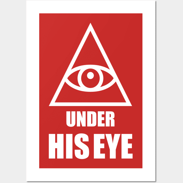 Under his eyes Wall Art by digitalage